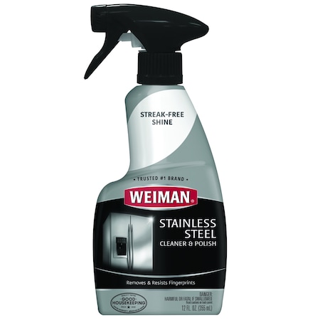 Weiman Weiman Floral Scent Stainless Steel Cleaner & Polish 12 oz Liquid 76